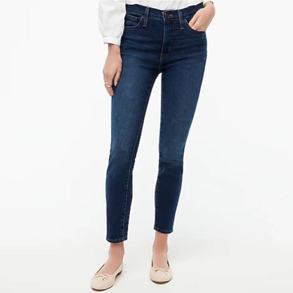 J Crew 9" High Rise Skinny Jeans size 26